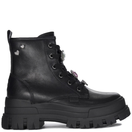 Buffalo women's ASPHA RLD ICE Black Boots