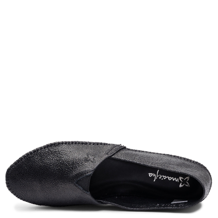 Maciejka Leather Slip-On Loafers Flat Shoes Black 1930W-36/00-0