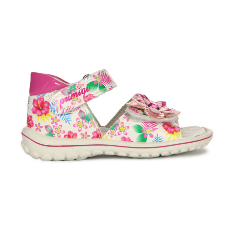 Primigi Children's Sandals White With Flowers