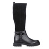 Marco Tozzi Leather Knee-High Boots Warm Lined Black 2-25603-43-098