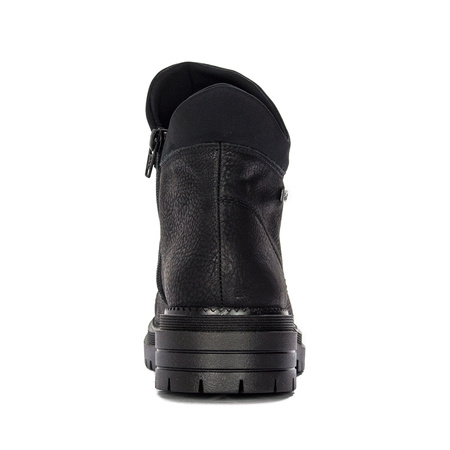 Rieker Y3163-00 Warned Black Boots