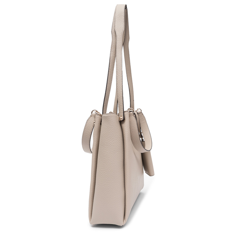 Guess Lorella Women's Classic Shoulder Bag Bone Beige HWBG2306230-BONE