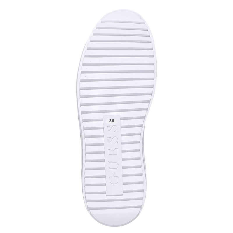 Guess Kroko Sneakersy Na Platformie Czekoladowy Brąz FLFD15PEL12-DBR