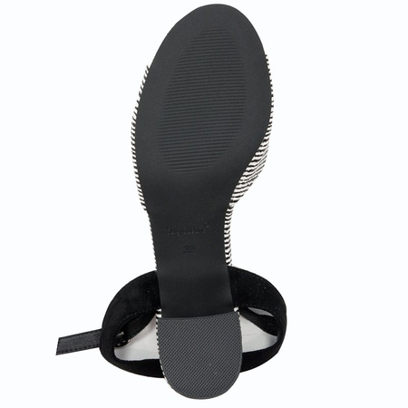 Sergio Leone SK827 Black Mix Sandals