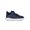 Primigi children's velcro leather navy blue sneakers