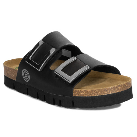 Dr. Brinkmann Women's Slides Black