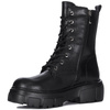 Filippo Black Leather Women's Boots