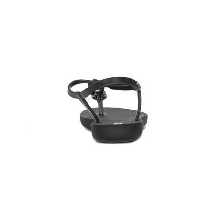 Ipanema Sandały japonki dziecięce dziewczęce Class Charm II Kids Black/Silver