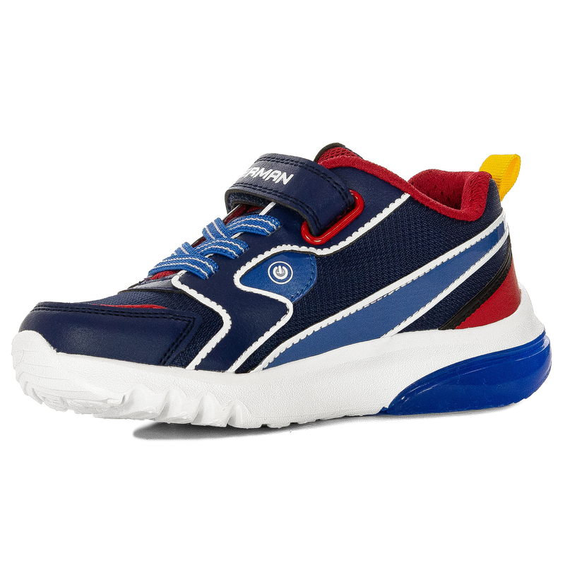 Geox Sneakersy Dziecięce Superman Niebieskie