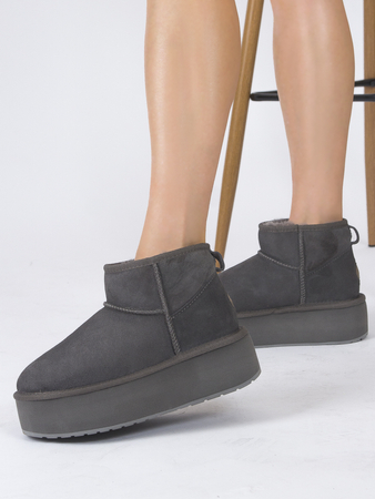 EMU Australia Stinger Micro Flatform Charcoal W13082 Charcoal