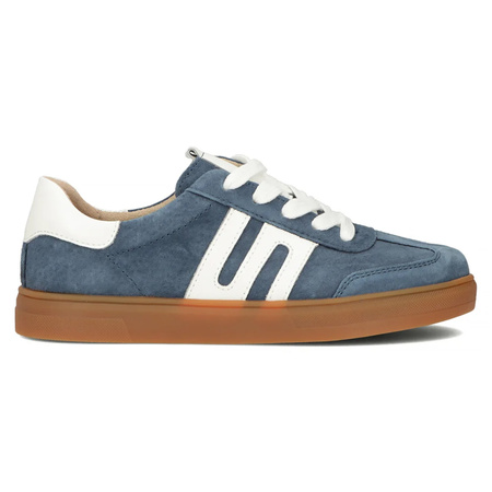 Filippo Sneakersy Damskie Skórzane Niebieskie