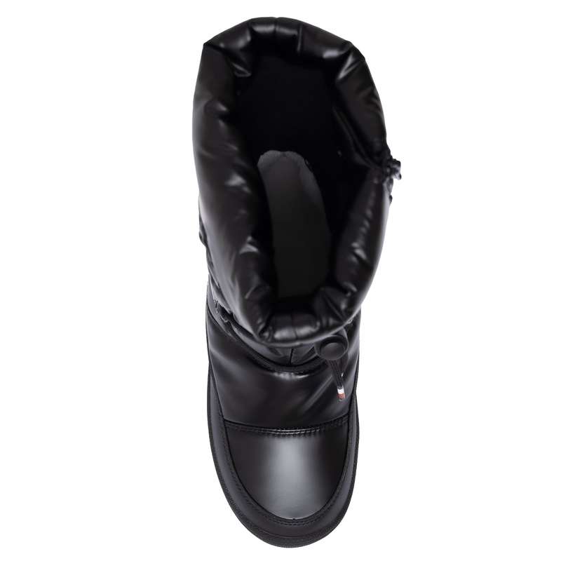 Tommy Hilfiger Puchowe Śniegowce Damskie Czarne T3A6-34053-BLACK
