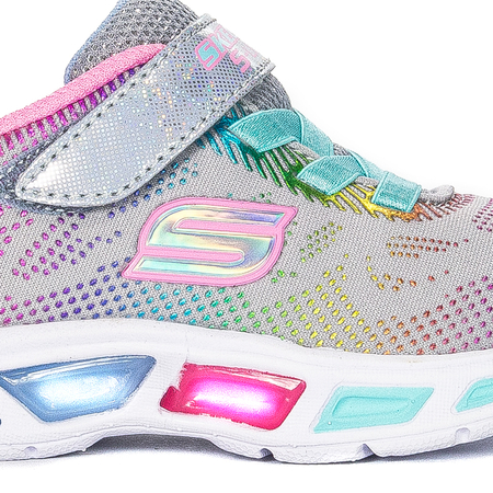Skechers children's shoes Litebeams-Gleam N'Dream Gray / Mt