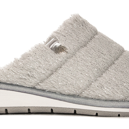 Inblu Kapcie klapki damskie Grey Szary