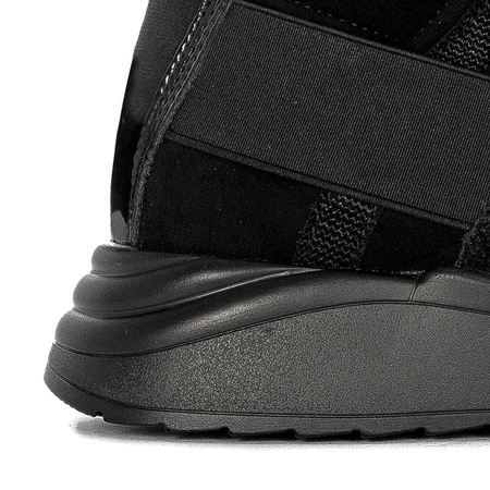 Black leather Filippo loafers