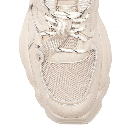 GOE Sneakersy buty damskie Beżowe
