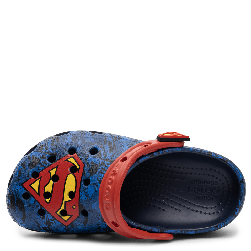 Crocs Superman Fun Lab Clog Sandały Chłopięce Niebieskie 211132-90H
