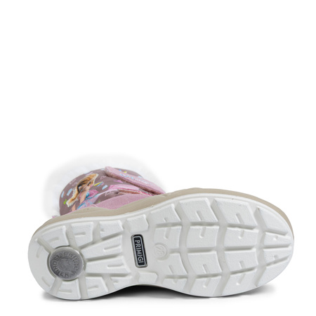 Primigi Fur-Lined Girls’ Snow Boots With Velcro Pink 8881900