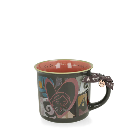 Anekke Artistic Porcelain Mug With Ribbon Multicolor 42475-102
