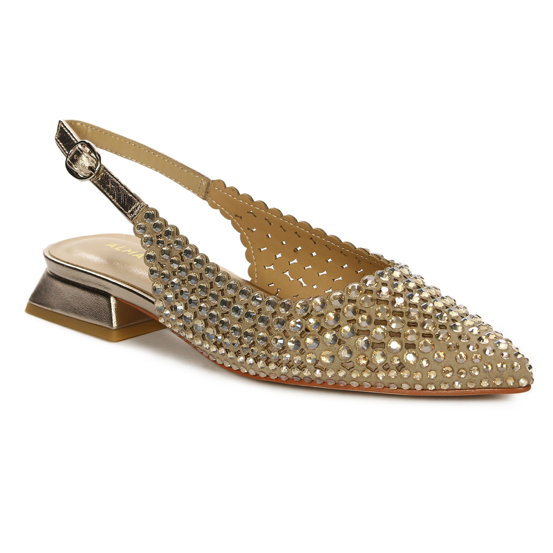 Alma En Pena Diva Bronze Pumps 