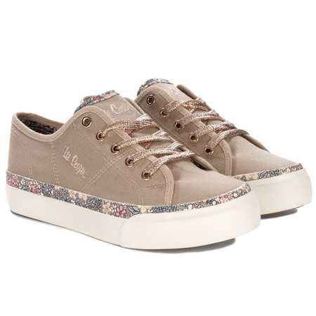 Lee Cooper Women's Khaki Sneakers