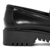Guess półbuty damskie mokasyny skórzane Black