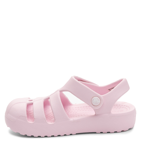 Crocs Classic Sandal T Sandały Dziecięce Dziewczęce Różowe 210626-6ZW