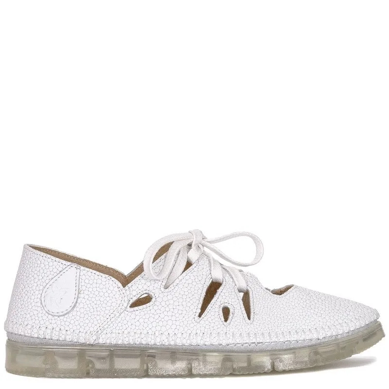 Maciejka 04449-21-00-5 White Flat Shoes