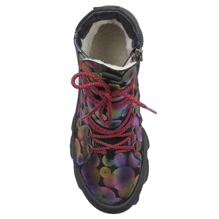 Maciejka Multicolor Women's Lace-Up Boots