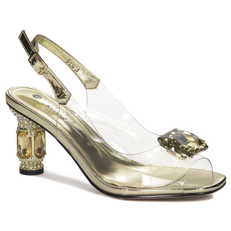Sca'viola Women's Gold-M Sandals