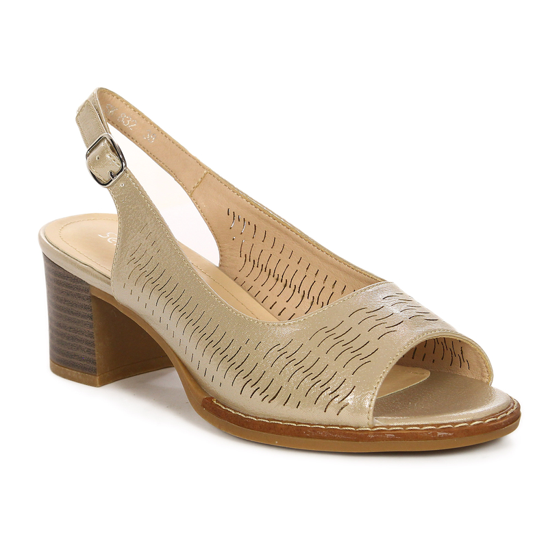 Sergio Leone Women's Sandals Gold