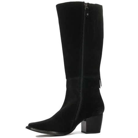 Maciejka 05774-01/00-6 Black Knee-High Boots