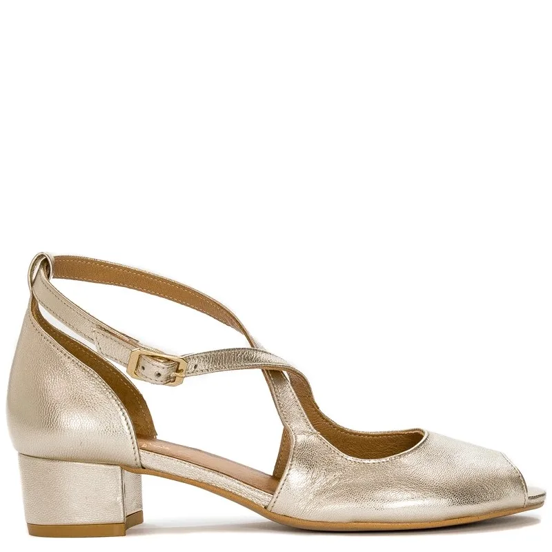 Maciejka 04509-25/00-1 Gold Pumps