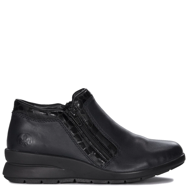 Rieker Women's navy blue Low Shoes