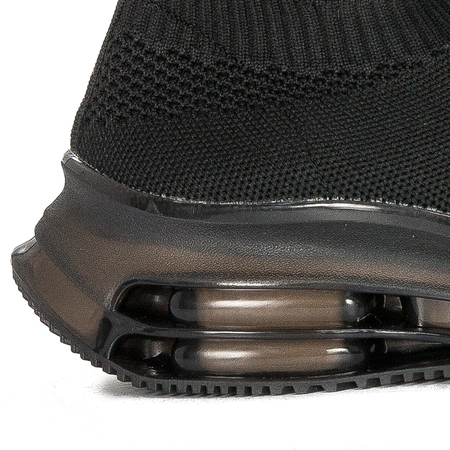 GOE Sneakersy buty damskie Black Czarne