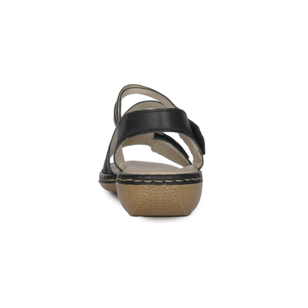 Rieker Black Sandals