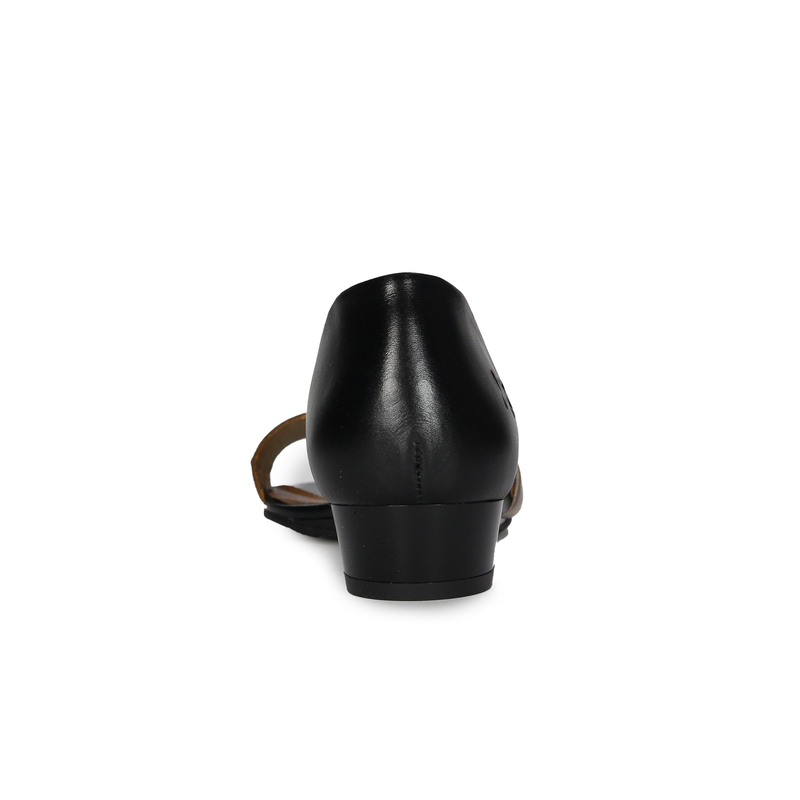 Maciejka 01971-67/00-5 Women Black Gold Sandals