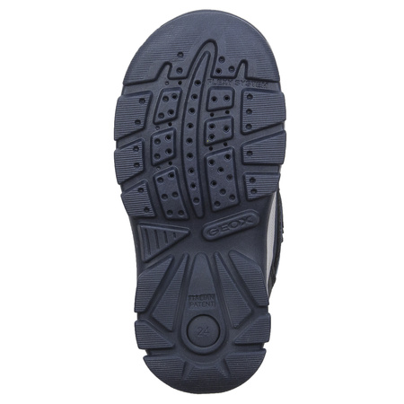 GEOX Children's Boys' insulated Velcro boots Dark Blue Black