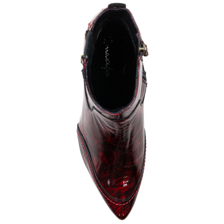 Maciejka Women's Red Pattented Leather Boots