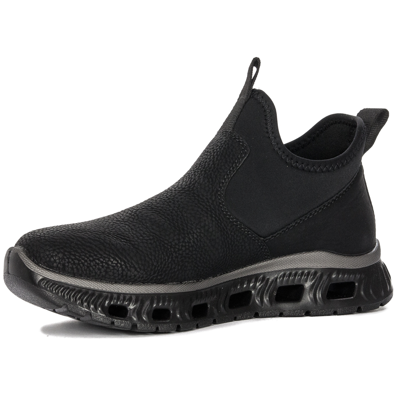 Rieker platform black Boots