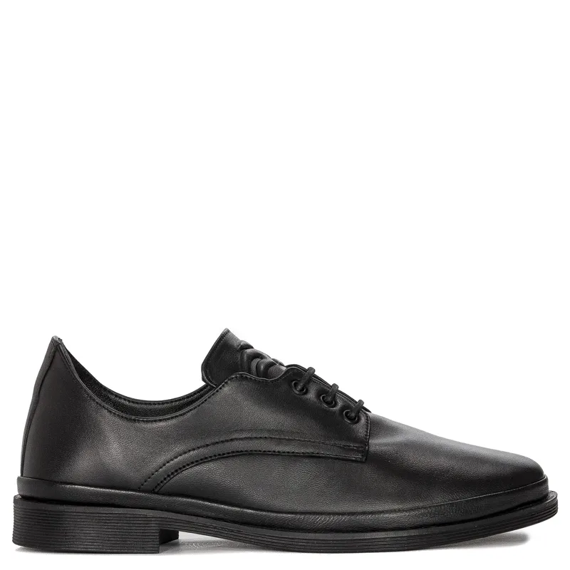 Black leather oxfords Boccato shoes