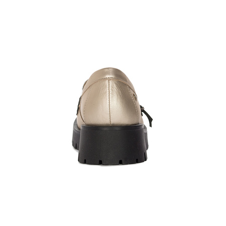 Maciejka Gold Flat Shoes 