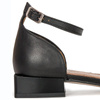 Maciejka 04618-21/00-5 Black+Pink Shine Sandals
