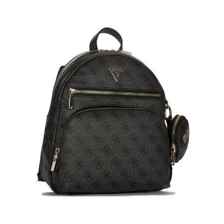 Guess Women's Backpack with Logo Gray SL712435-COAL LOGO