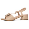 Sergio Leone Women's Sandals On A High Heel Chamoiss