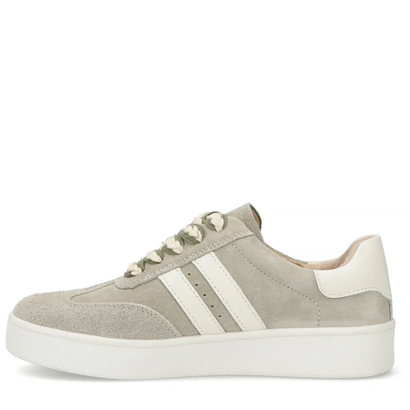 Filippo Skórzane Sneakersy Na Platformie Zielone DP7512-26-KH