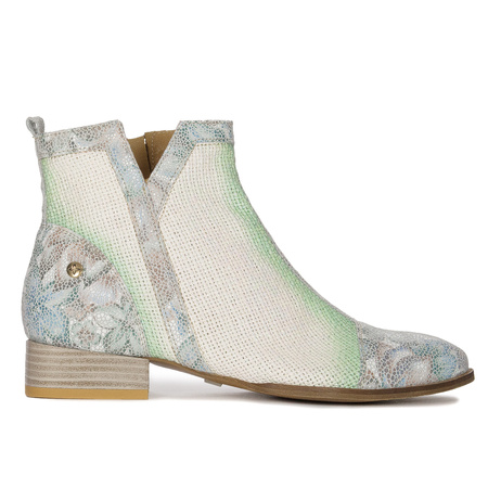 Maciejka Women's turquoise leather boots