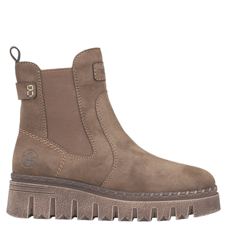 Rieker Women's Insulated Platform Ankle Boots Brown Z8960-25-BNZ