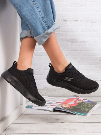 Skechers Sneakersy Damskie 124952 Czarne