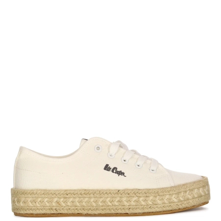 Lee Cooper Półbuty Damskie Białe